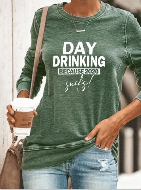 Sweat-shirt pour femmes avec lettrage humoristique Chic & Stil