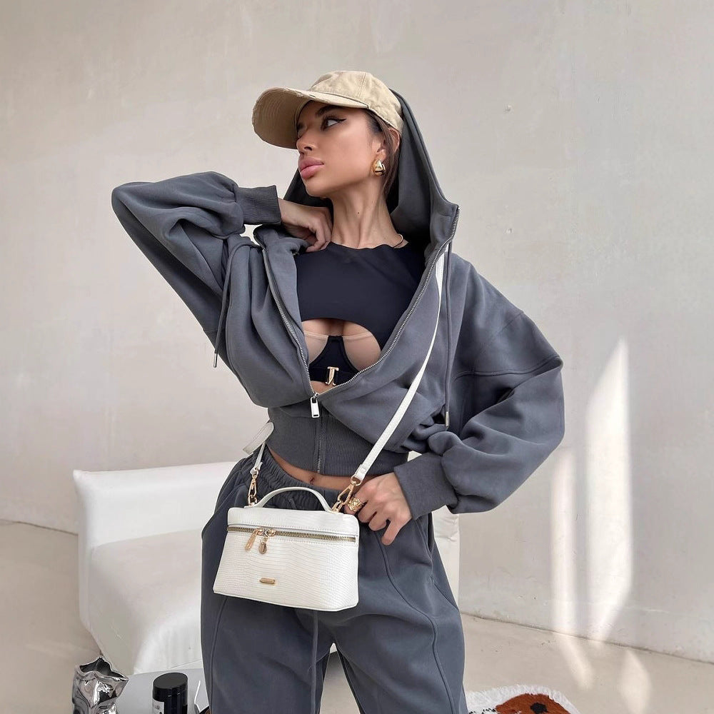 Women Oversized Sports Hoodie and Loose Jogging Pants Lune London