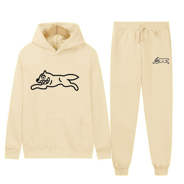 Women’s sporty hoodie set with cool animal motif Chic & Stil