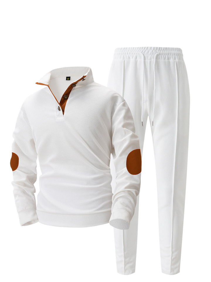 Sport leisure set for men with innovative cut and trendy knot details Lune London