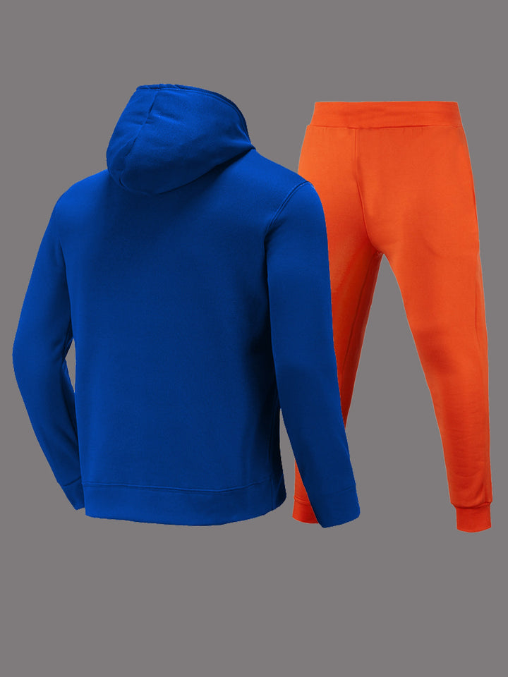 Men's sports hoodie and jogger set with eye-catching pattern and comfortable fit Lune London