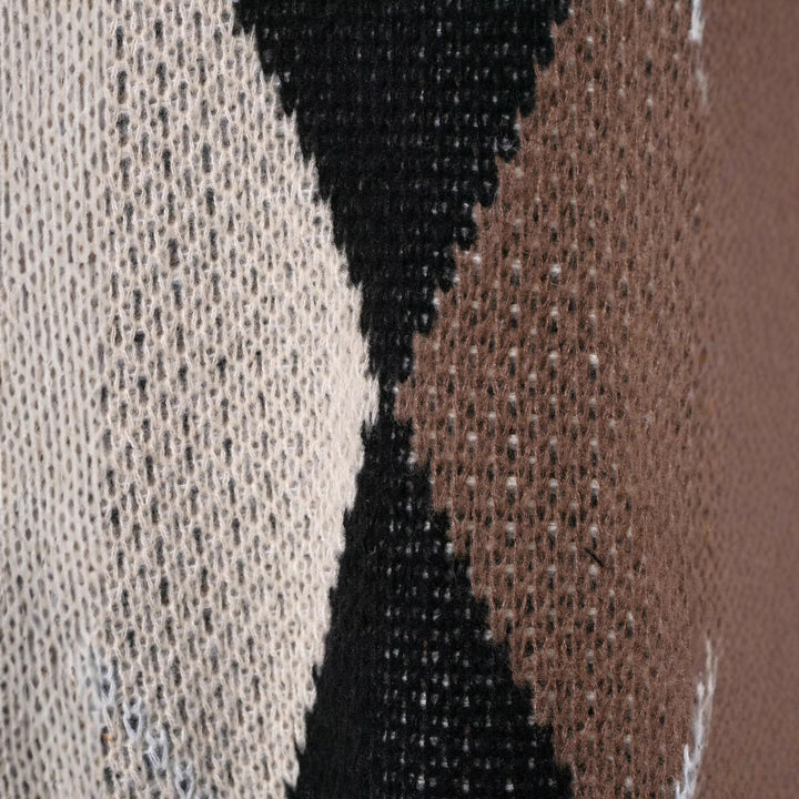 Pull tricot féminin avec motif diamant moderne Chic & Stil