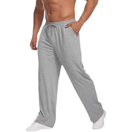 Comfortable sports pants for men with elastic waist and side pockets Lune London