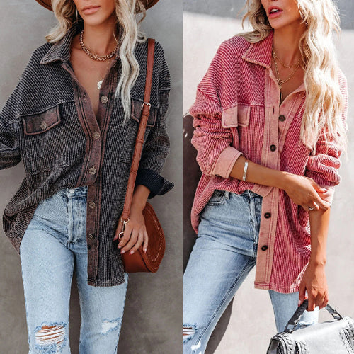 Casual overshirt jacket for women with a structured design and practical pockets Lune London