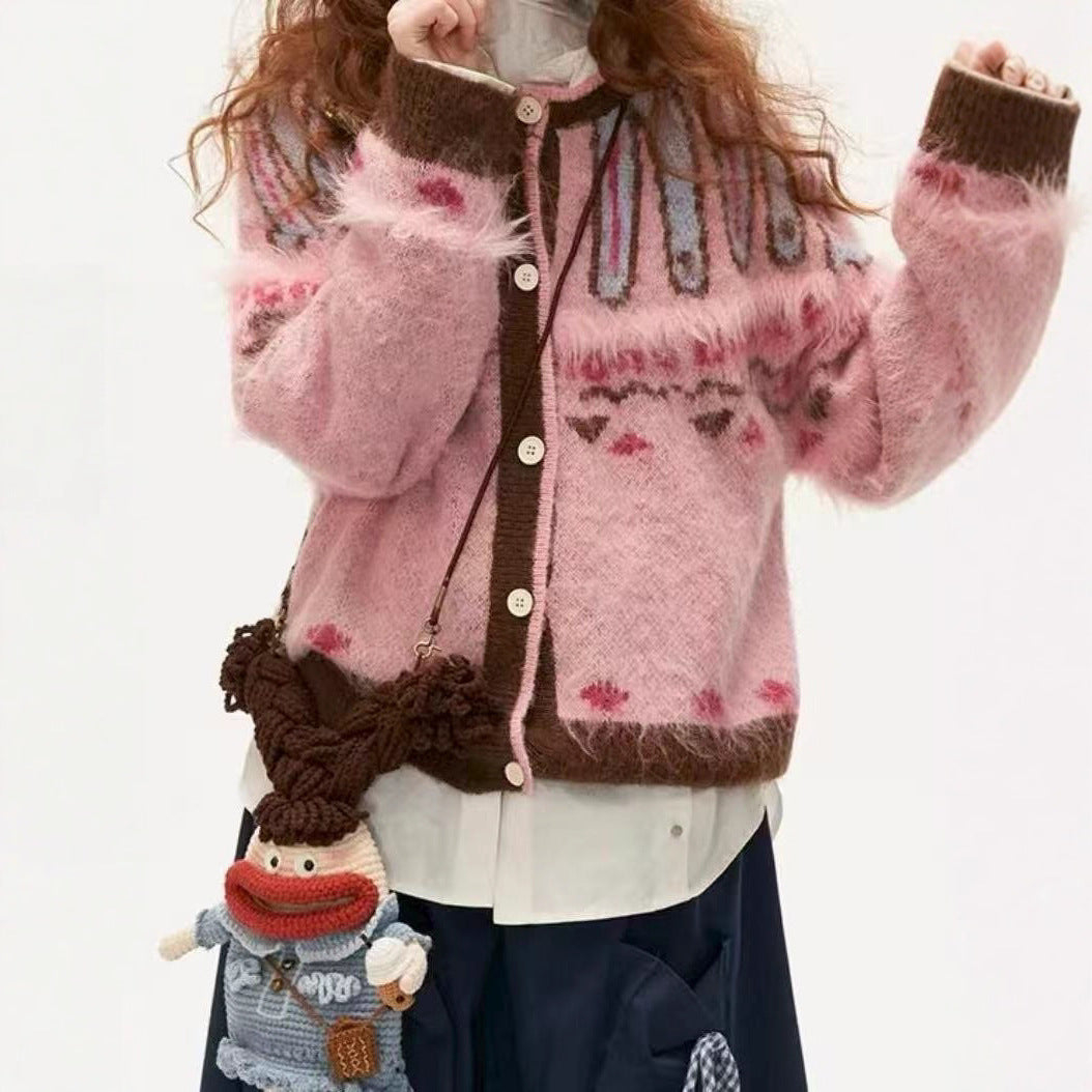 Ladies Chic and Stylish Knit Sweater