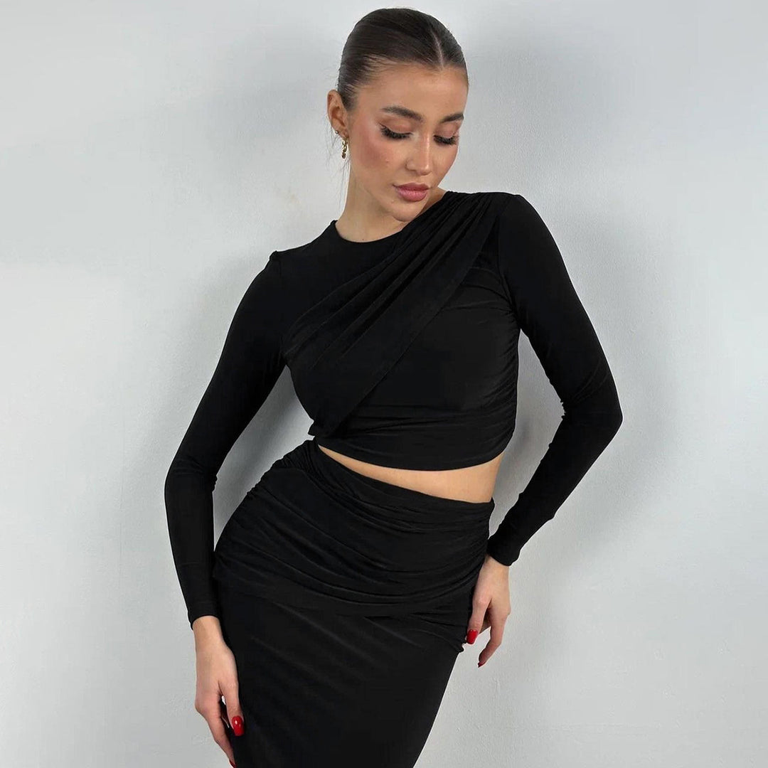 Elegant top and skirt set for women Lune London