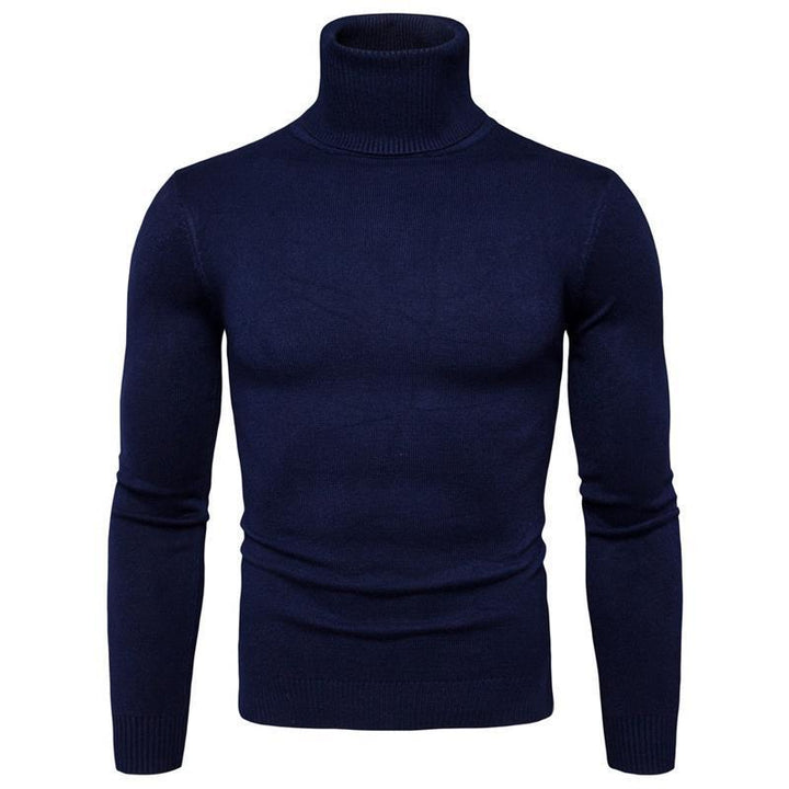 Men's Turtleneck Sweater Made From Fine Merino Wool Lune London