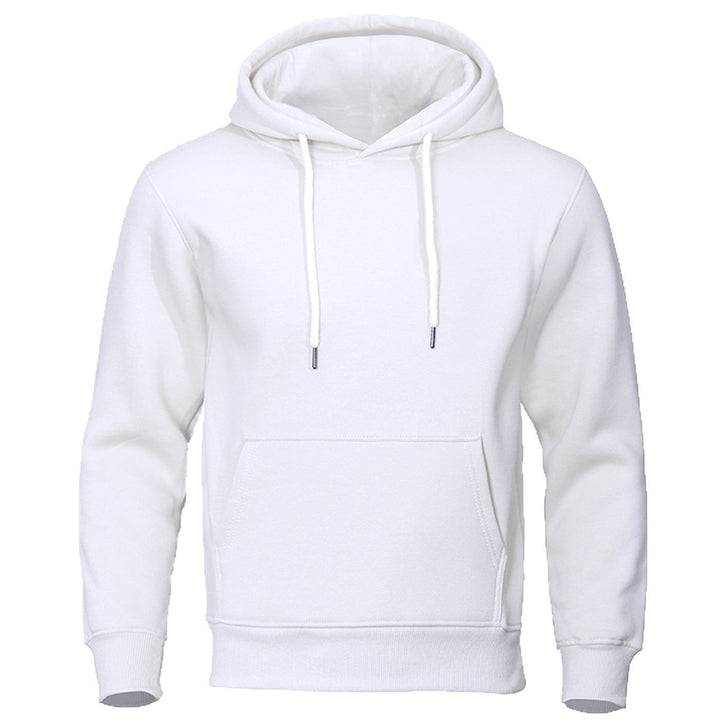 Men's hooded sweatshirt with soft inner lining and stylish details Lune London