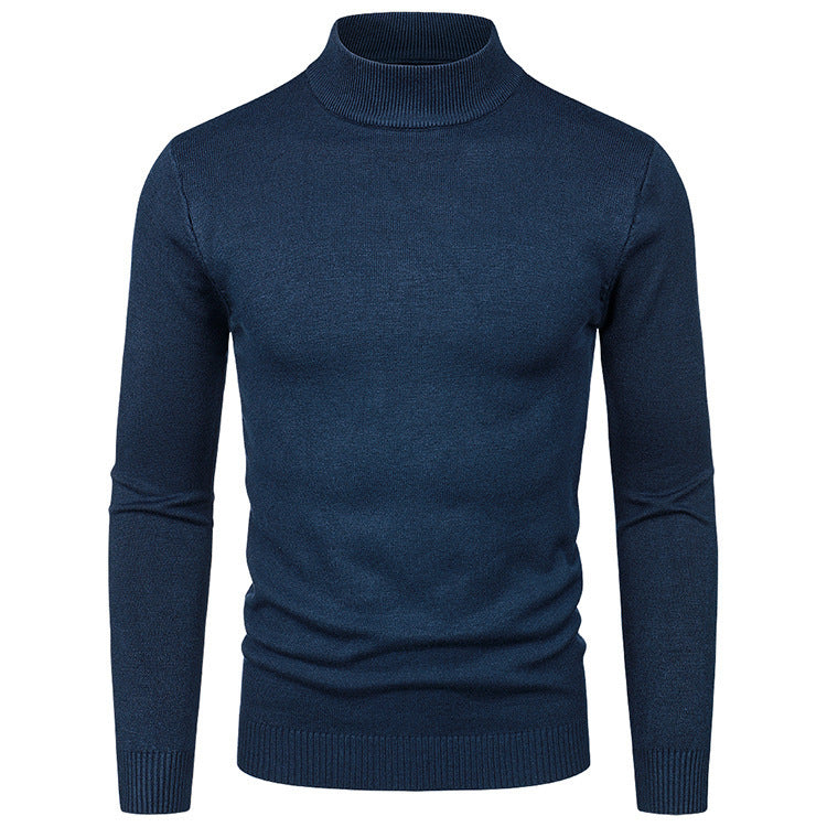 Men's high-quality fine cotton turtleneck sweater Lune London