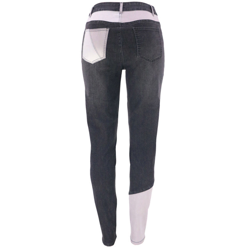 Slim-Fit jeans for women with modern block design and elastic waistband Lune London