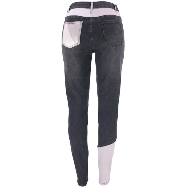 Slim-Fit jeans for women with modern block design and elastic waistband Lune London