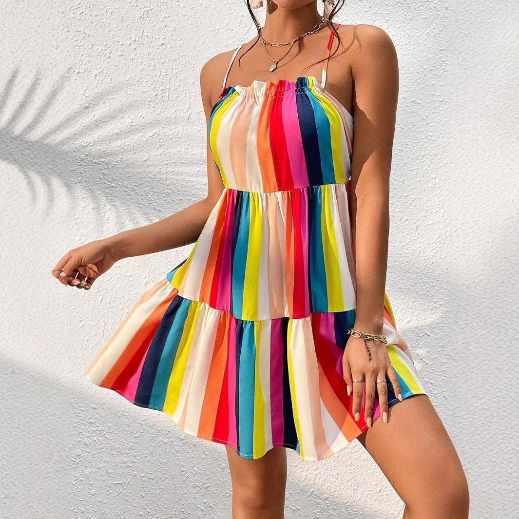 Women Strap Dress Animals Lune London