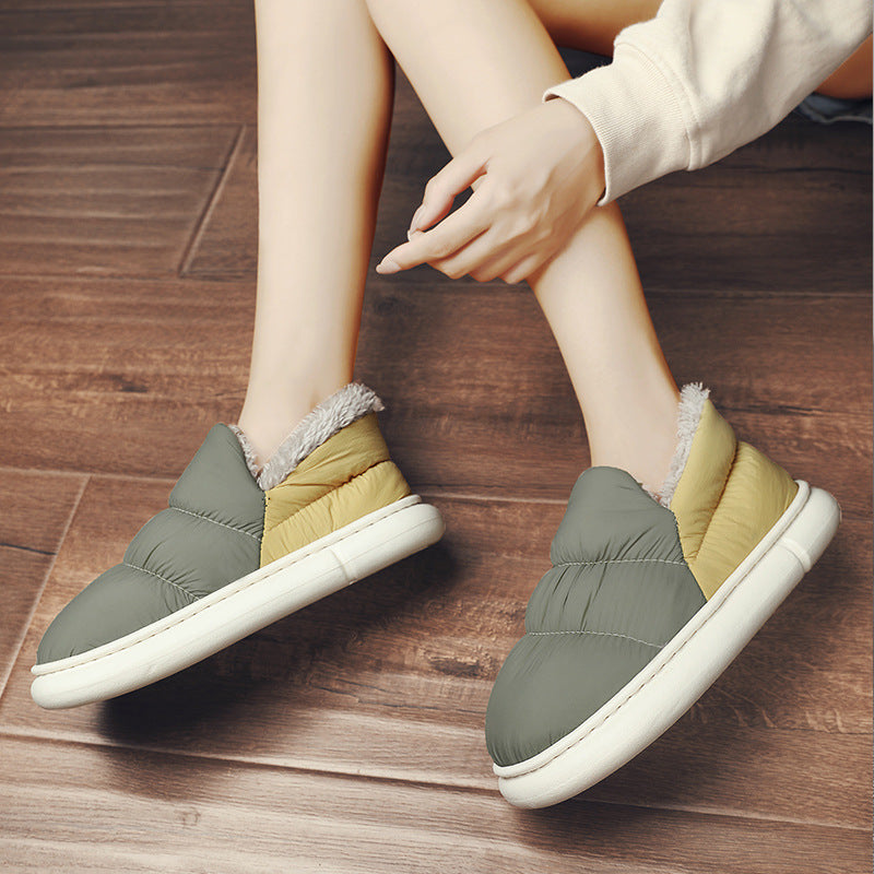 Women's warm slippers with soft lining Lune London