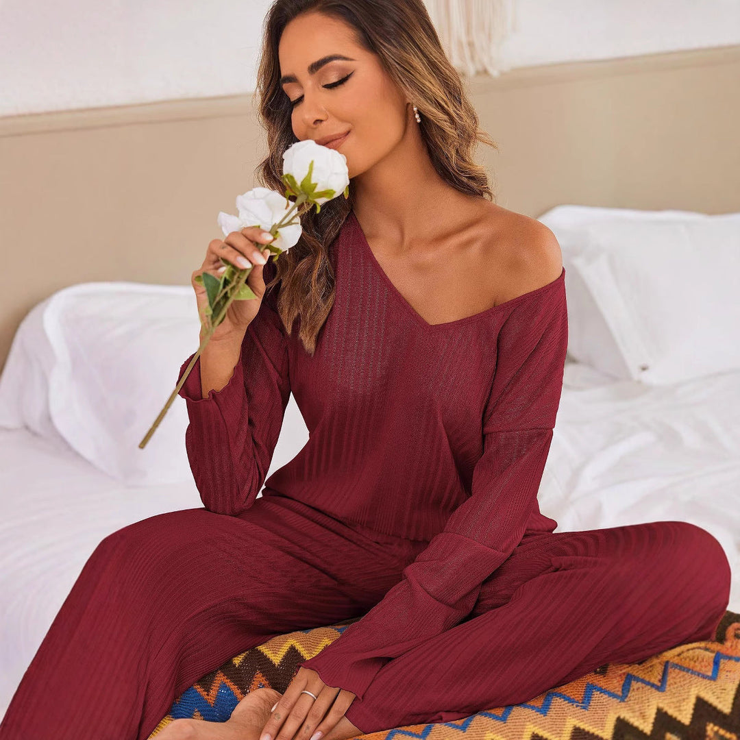 Lune London | Women's Comfortable Pajama Jacket with Elegant V-Neck and Loose Fit