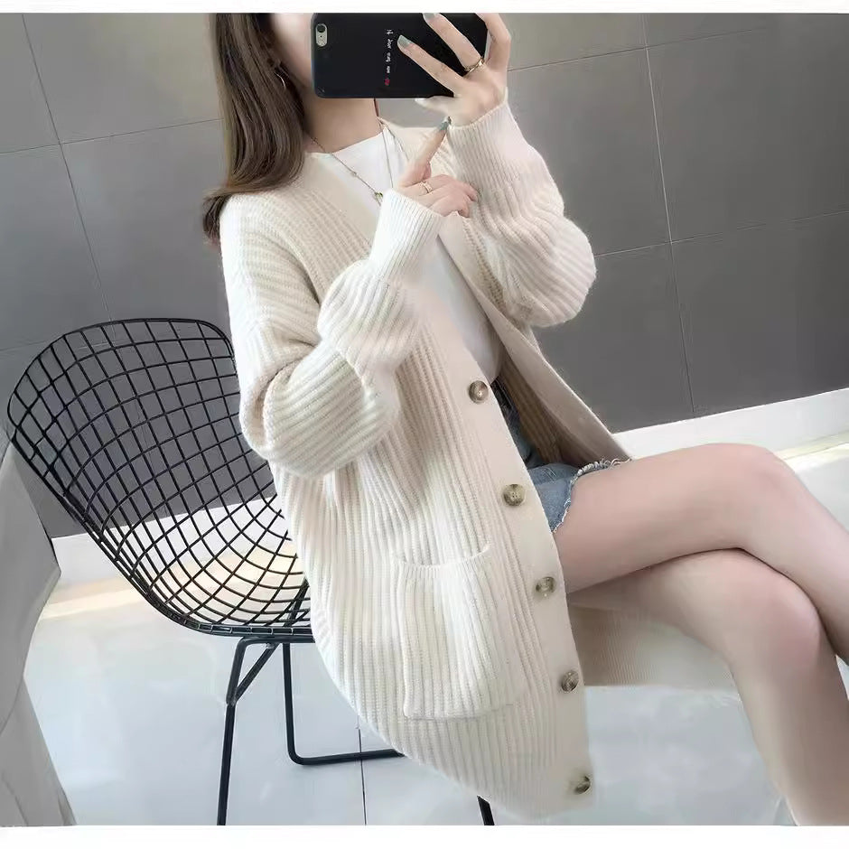 Cardigan femme avec poches et boutons Chic & Stil
