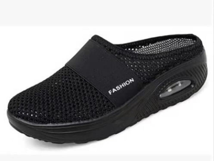 Ladies comfortable and stylish clogs with air cushioning Lune London