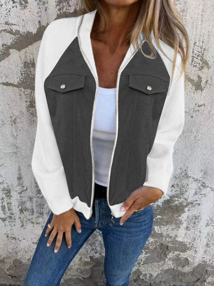 Ladies Casual Sweater with Side Pockets and Fashionable Lune London