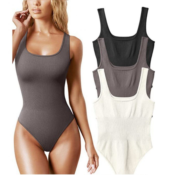 Lune London High Neck Ribbed Women's Swimsuit