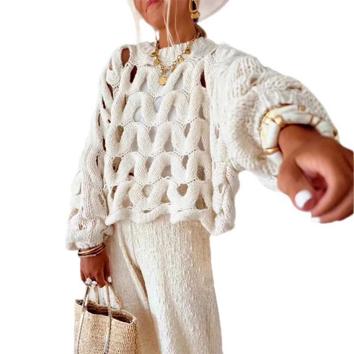 Ladies lightweight knitted sweater Lune London