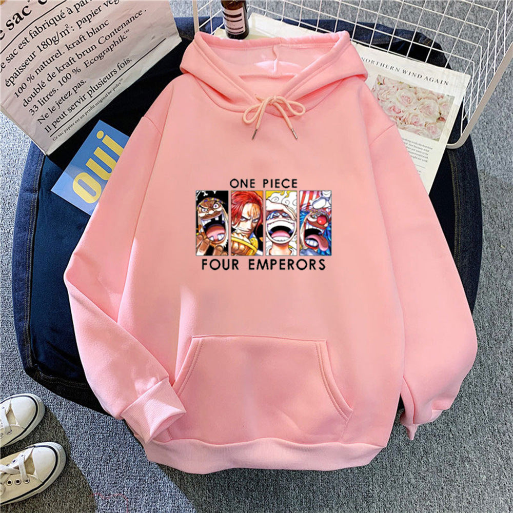 Women's hoodie with unique anime design Chic & Stil