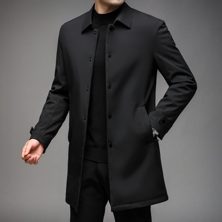 Elegant transitional jacket for men with practical design Lune London