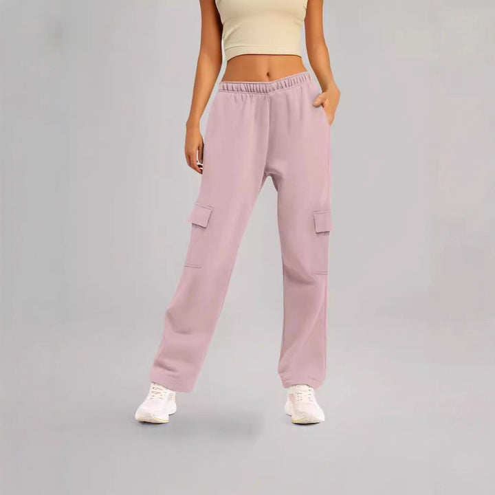 Lune London women's cargo style cargo pants with practical side pockets