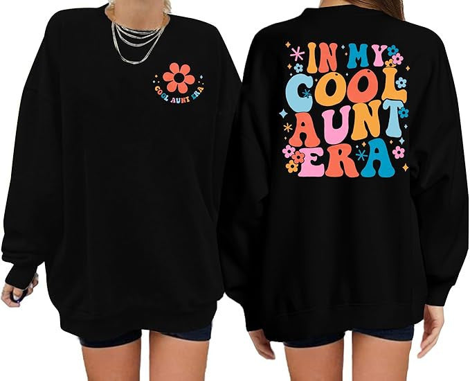 Sweatshirt pour femmes avec imprimé floral moderne et coupe décontractée Chic & Stil