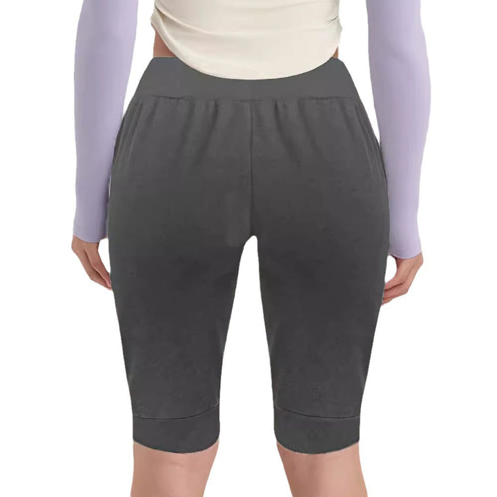 Hooded shorts for ladies with drawstring Lune London