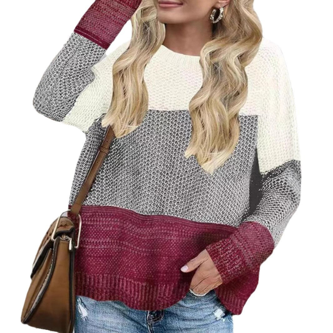 Casual knit sweater for women with structured design Lune London