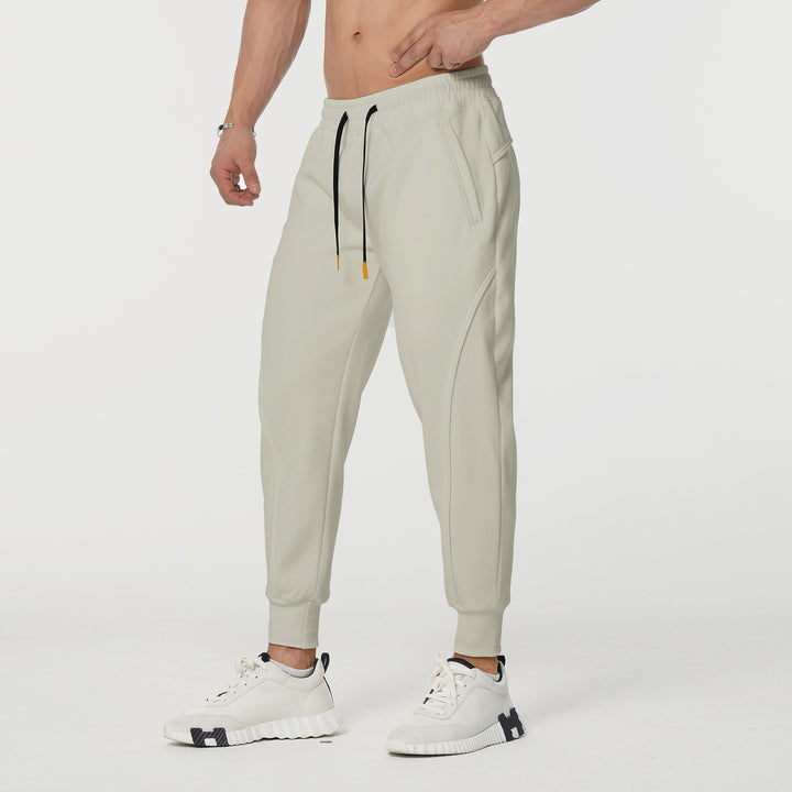Men's sporty joggers with elastic waistband and side pockets Lune London