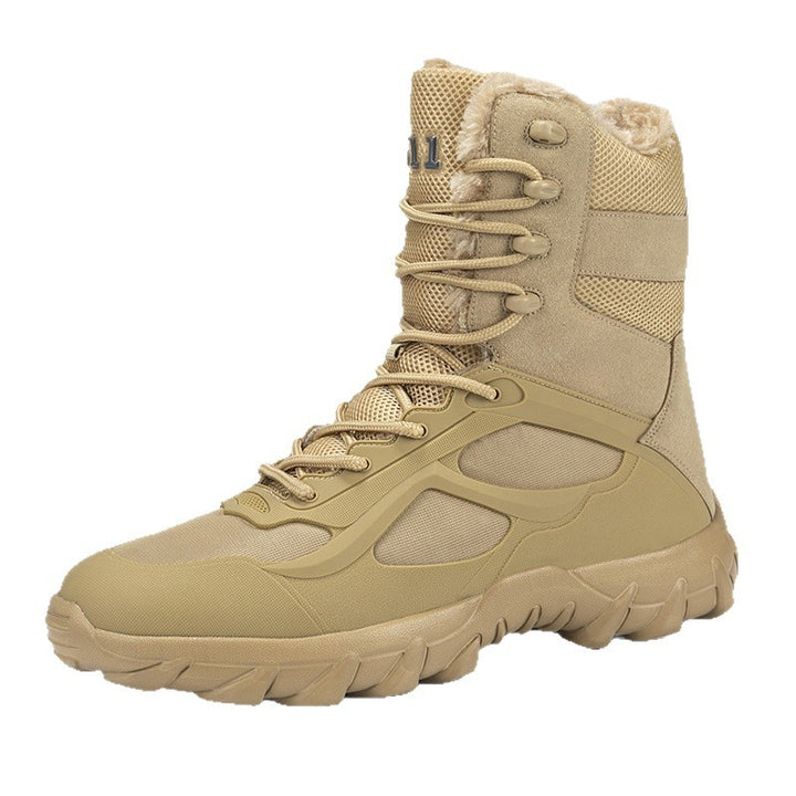 Winter hiking boots for women with insulating fleece lining and non-slip molded sole Lune London