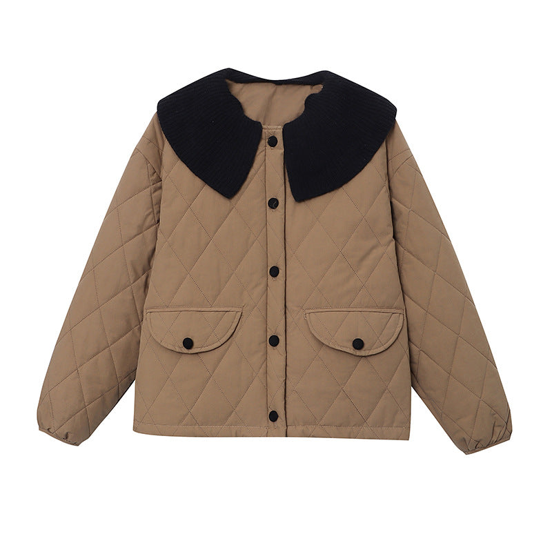 Women's quilted transition jacket with practical pockets Chic & Stil