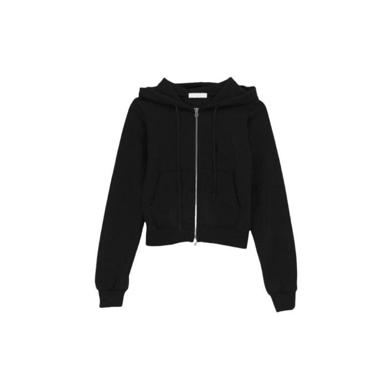 Women's sporty sweatshirt jacket with full-length zipper Chic & Stil
