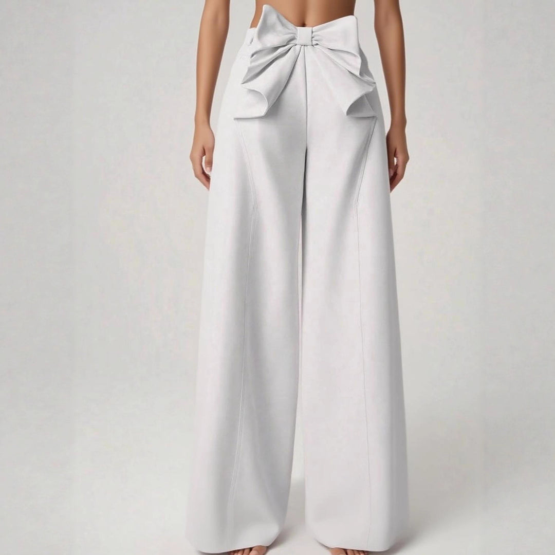 Wide culottes for women with a striking knot detail Lune London