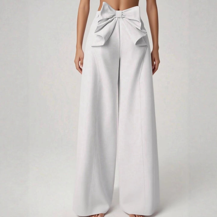 Wide culottes for women with a striking knot detail Lune London