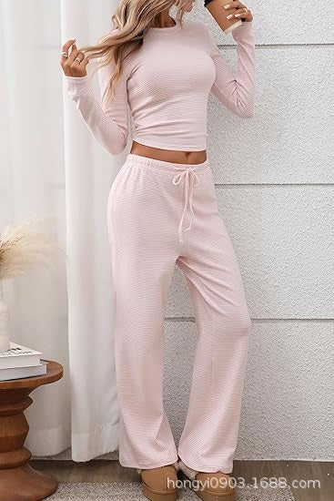 Ensemble décontracté à manches longues pour femmes avec coupe ample Chic & Stil