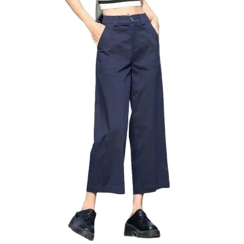 Pantalons larges taille haute pour femmes Chic & Stil