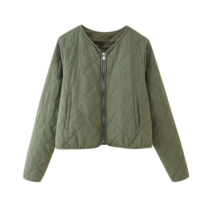 Ladies quilted leisure jacket with a light cut and practical pockets Lune London
