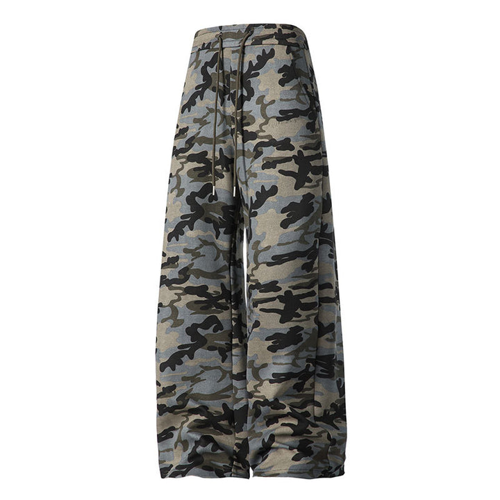 Lune London casual leisure pants for women in camouflage style