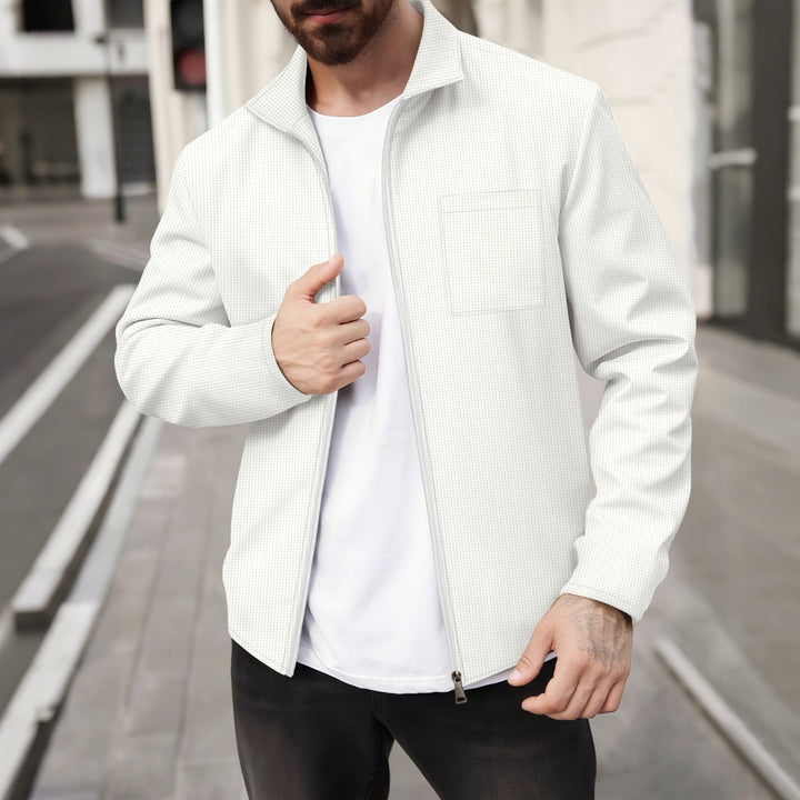 Casual men's jacket with a modern design and a practical chest pocket Lune London
