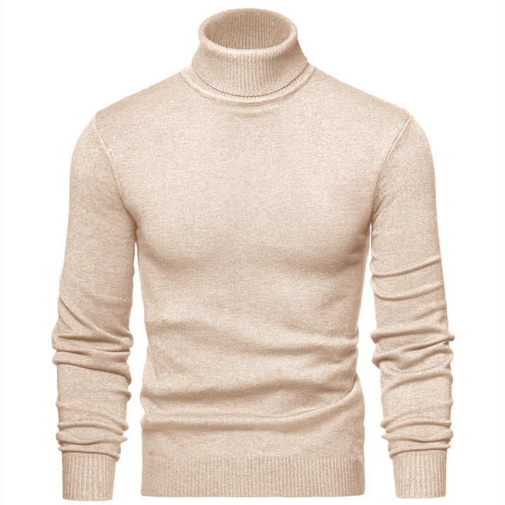 Timeless turtleneck sweater for men in soft wool Lune London