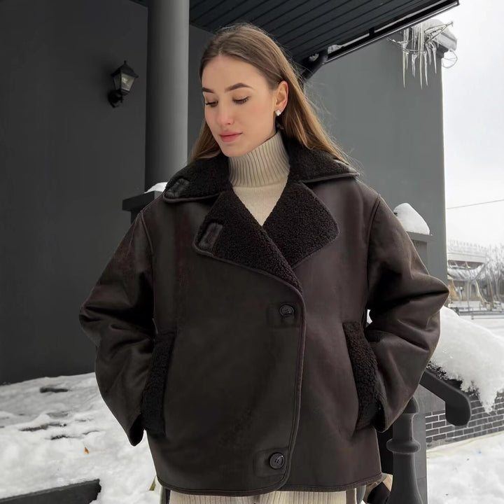 Veste en polaire à la mode pour femmes avec doublure confortable Chic & Stil