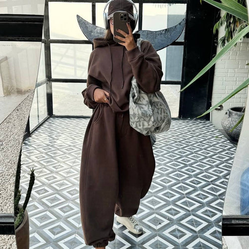 Women's Relaxed Oversized Jogging Suit Lune London