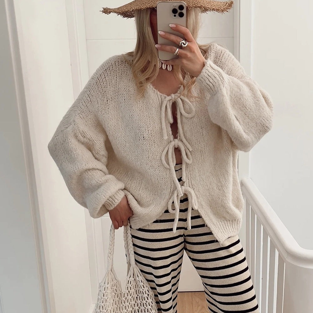 Women cardigan knit casual Lune London