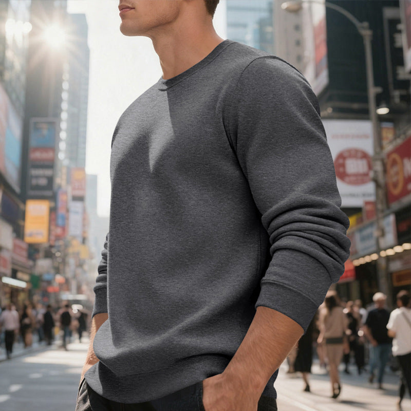 Casual sweater for men with round neck and comfortable cuffs Lune London