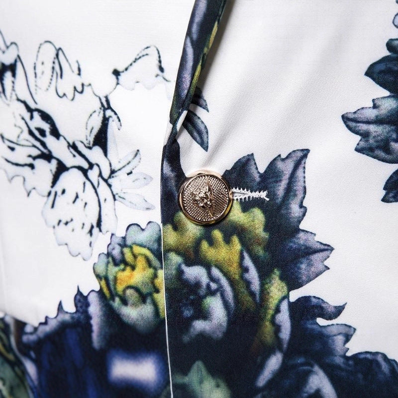 Elegant blazer for men with floral pattern Lune London