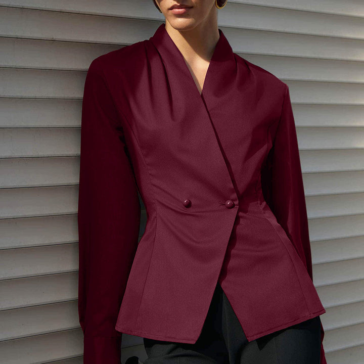 Fitted blazer jacket for women with stylish button details and a modern cut Lune London