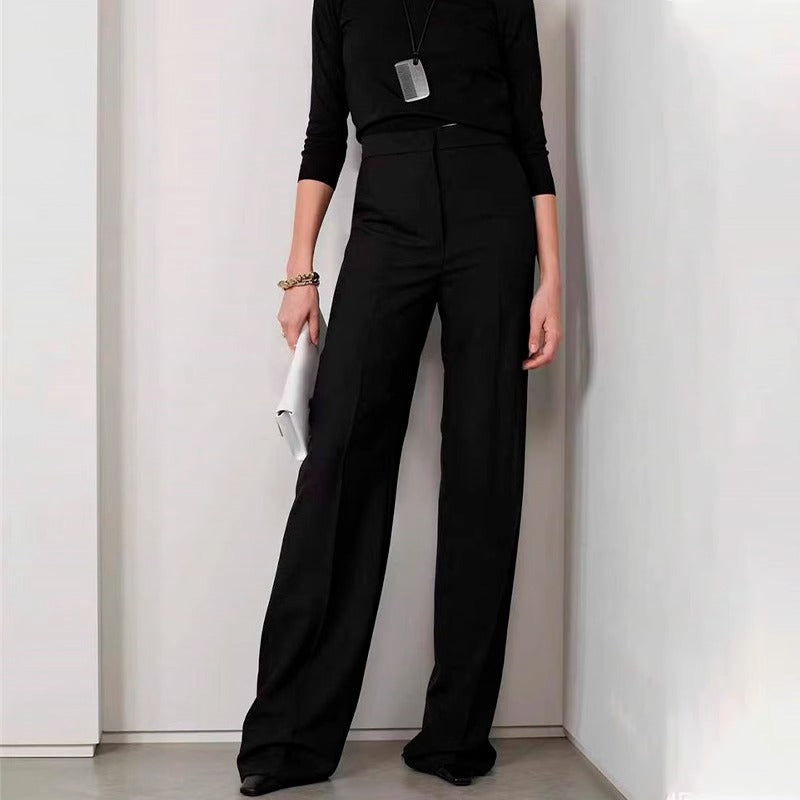 Pantalons palazzo élégants pour femmes taille haute Chic & Stil