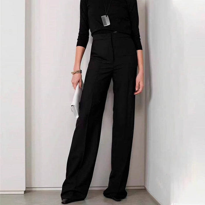 Pantalons palazzo élégants pour femmes taille haute Chic & Stil