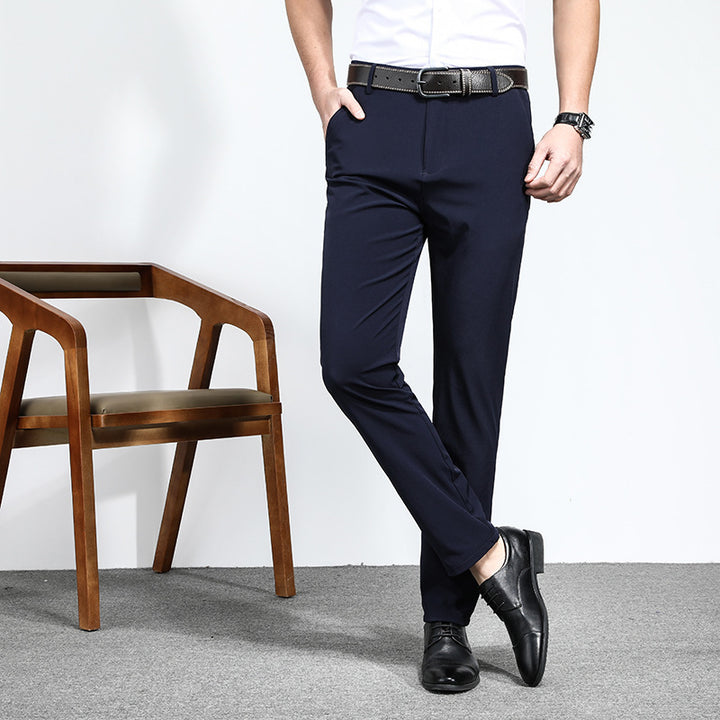 Elegant pants for men with a slim fit and stretchy material Lune London